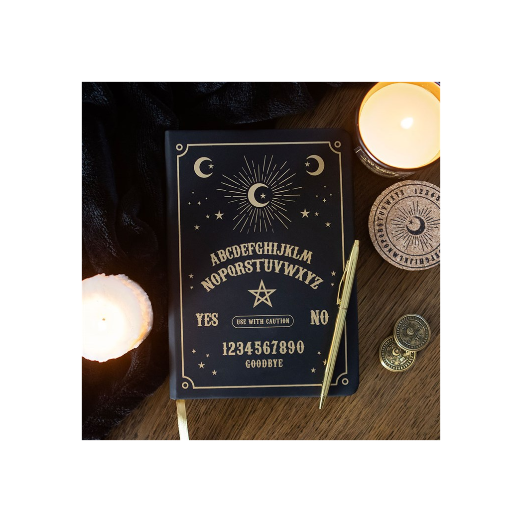 Black Talking Board A5 Notebook