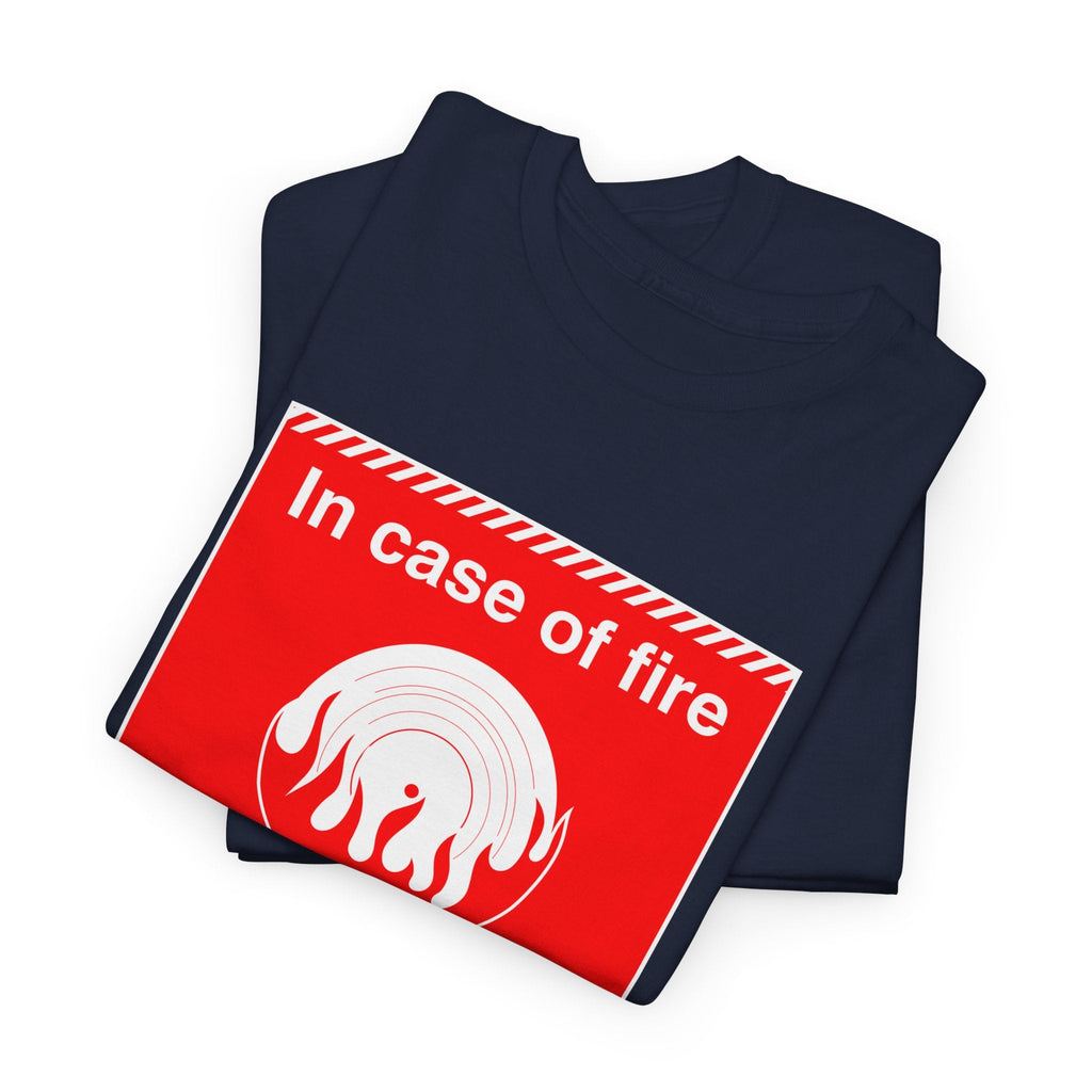 'In Case of Fire, Save My Vinyl' T-Shirt
