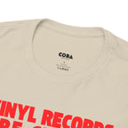 'Vinyl Records Are Groovy' Bold T-Shirt