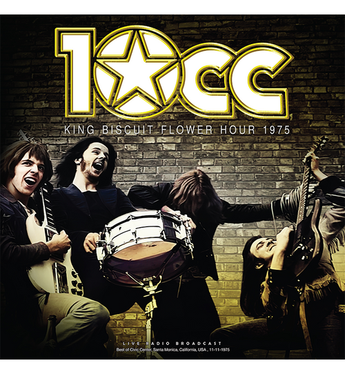 10cc – King Biscuit Flower Hour 1975 (Limited Edition 12-Inch Album on 180g Transparent Orange Vinyl)