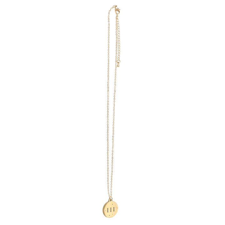 111 Angel Number Intuition Necklace | Inspired Creative Gifts | UK Supplier