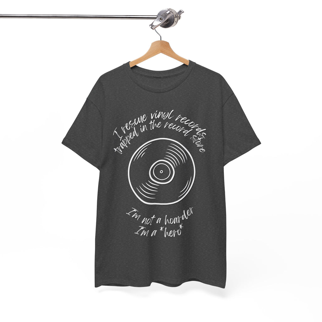 'I'm Not a Hoarder, I'm a Hero' Men's Vinyl T-Shirt