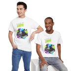 'Living at 33rpm' Flouro Men's T-Shirt