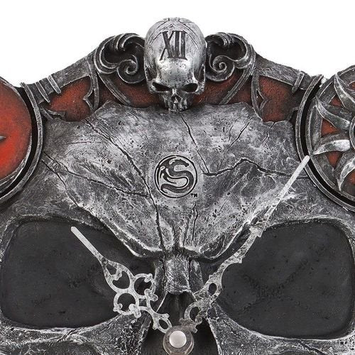 11.5in Hands of Death Resin Clock by Spiral Direct | Inspired Creative Gifts | UK Supplier