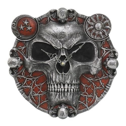 11.5in Hands of Death Resin Clock by Spiral Direct | Inspired Creative Gifts | UK Supplier