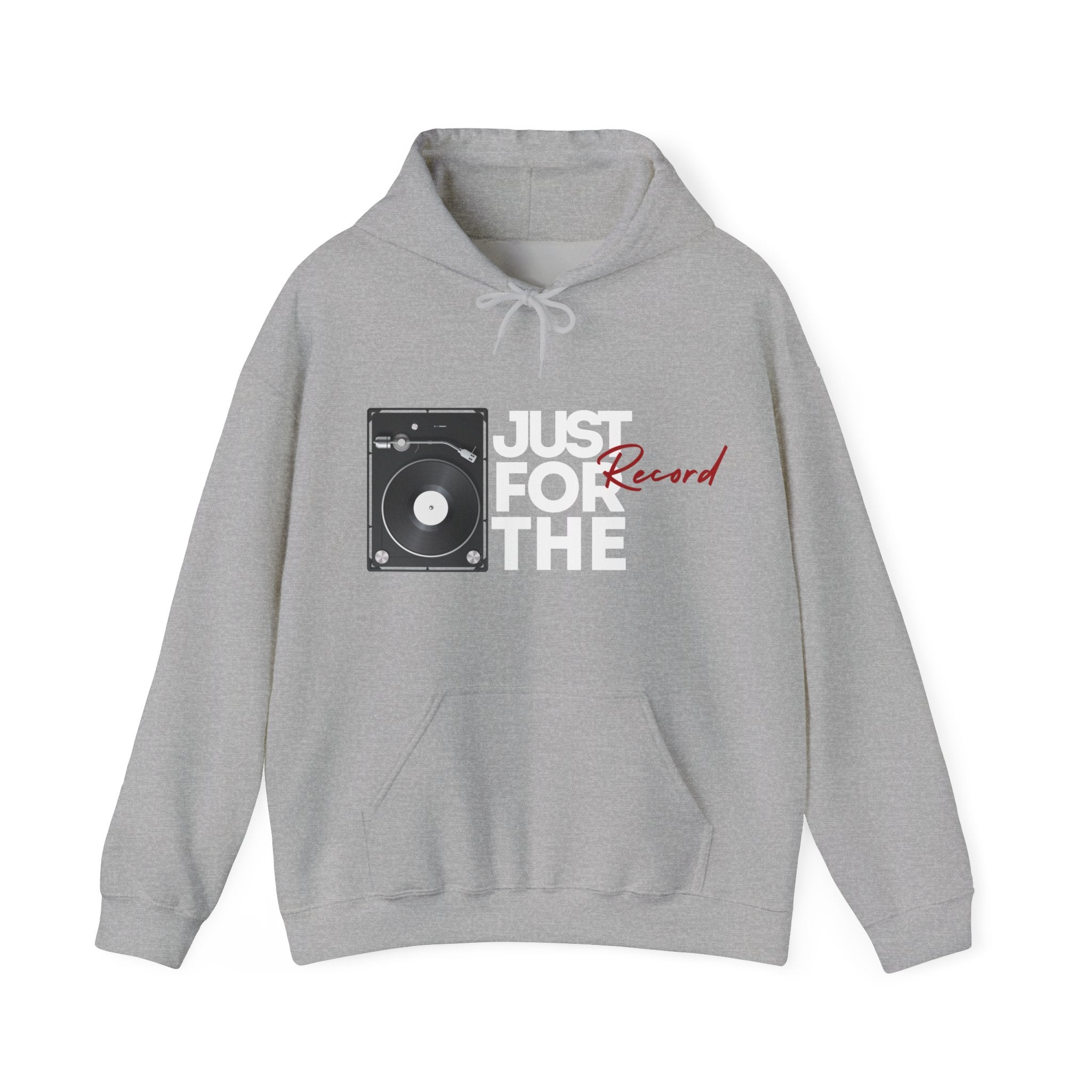 'Just for the Record' Men's Hoodie