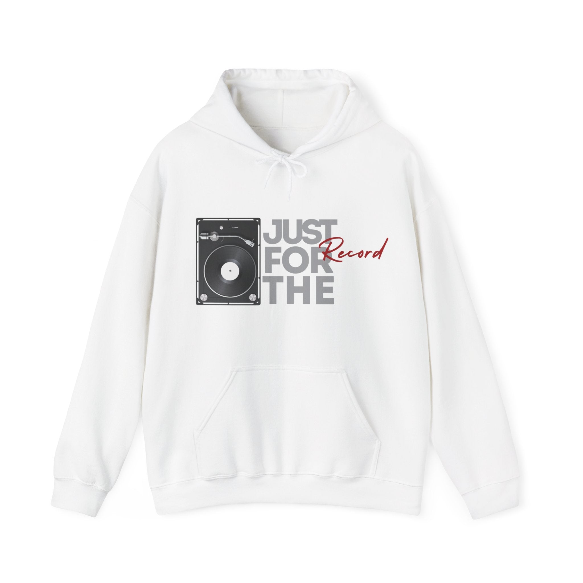 'Just for the Record' Men's Hoodie