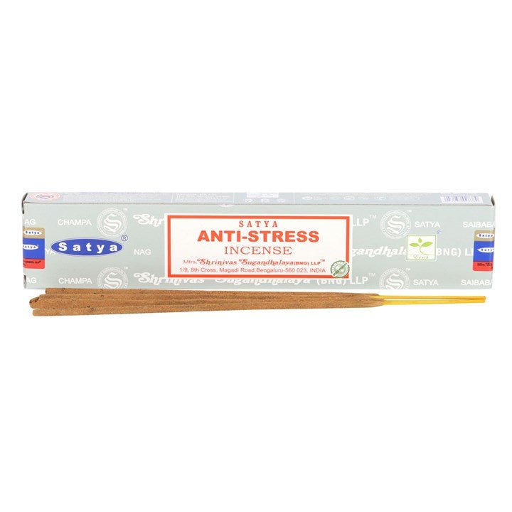 12 Packs of Anti - Stress Incense Sticks by Satya | Inspired Creative Gifts | UK Supplier