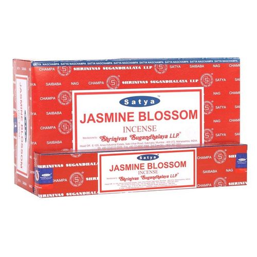 12 Packs of Jasmine Blossom Incense Sticks by Satya | Inspired Creative Gifts | UK Supplier