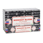 12 Packs of Midnight Bloom Incense Sticks by Satya | Inspired Creative Gifts | UK Supplier