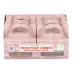 12 Packs of Positive Vibes Backflow Dhoop Incense Cones by Satya | Inspired Creative Gifts | UK Supplier