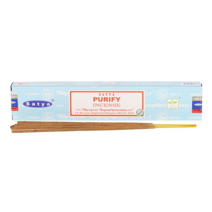 12 Packs of Purify Incense Sticks by Satya | Inspired Creative Gifts | UK Supplier