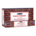 12 Packs of Rainforest Incense Sticks by Satya | Inspired Creative Gifts | UK Supplier