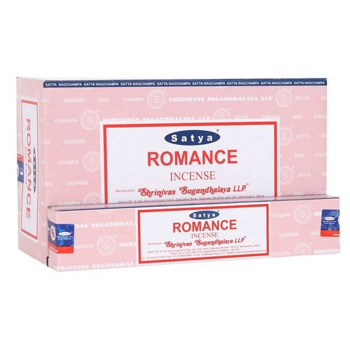 12 Packs of Romance Incense Sticks by Satya | Inspired Creative Gifts | UK Supplier
