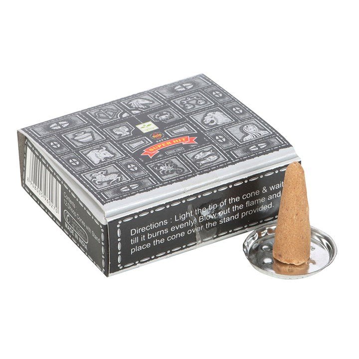 12 Packs of Super Hit Dhoop Cones by Satya | Inspired Creative Gifts | UK Supplier