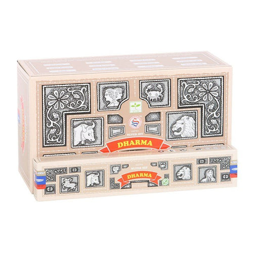 12 Packs of Superhit Dharma Incense Sticks by Satya | Inspired Creative Gifts | UK Supplier