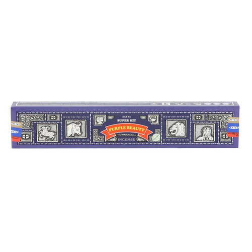 12 Packs of Superhit Purple Beauty Incense Sticks by Satya | Inspired Creative Gifts | UK Supplier