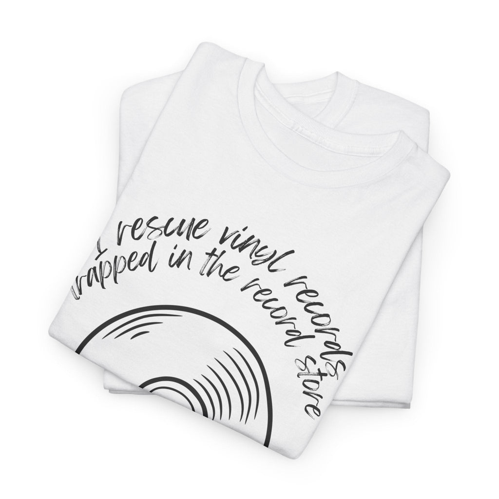 'I'm Not a Hoarder, I'm a Hero' Men's Vinyl T-Shirt