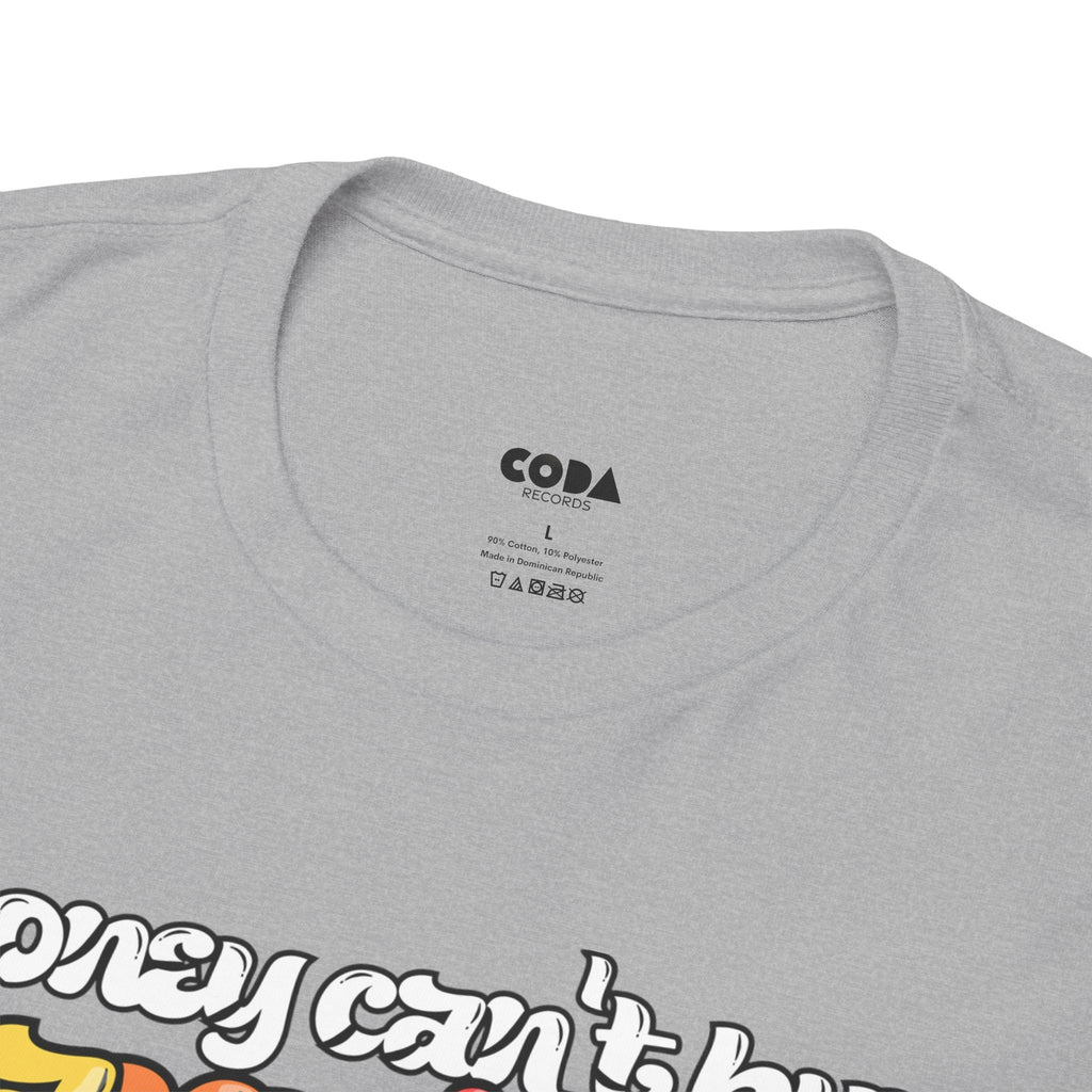 'Money can't buy happiness' Men's Vinyl T-Shirt