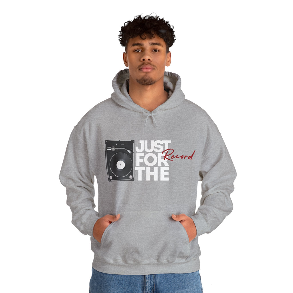 'Just for the Record' Men's Hoodie