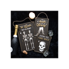 Entry Fee One Shot Hanging Metal Sign