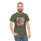 'Phonosaurus' Men's Vinyl T-Shirt