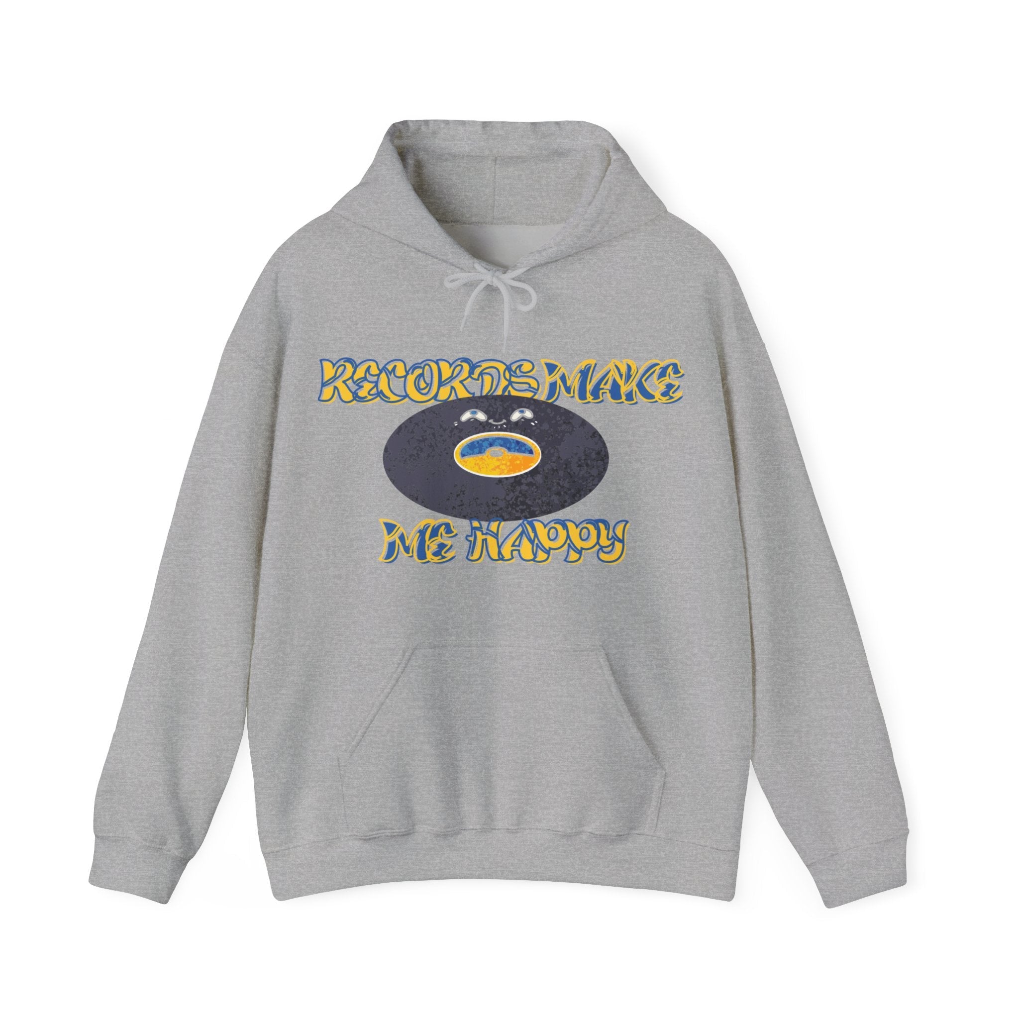'Records Make Me Happy' Men's Hoodie