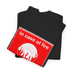 'In Case of Fire, Save My Vinyl' T-Shirt