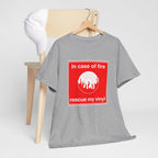 'In Case of Fire, Save My Vinyl' T-Shirt
