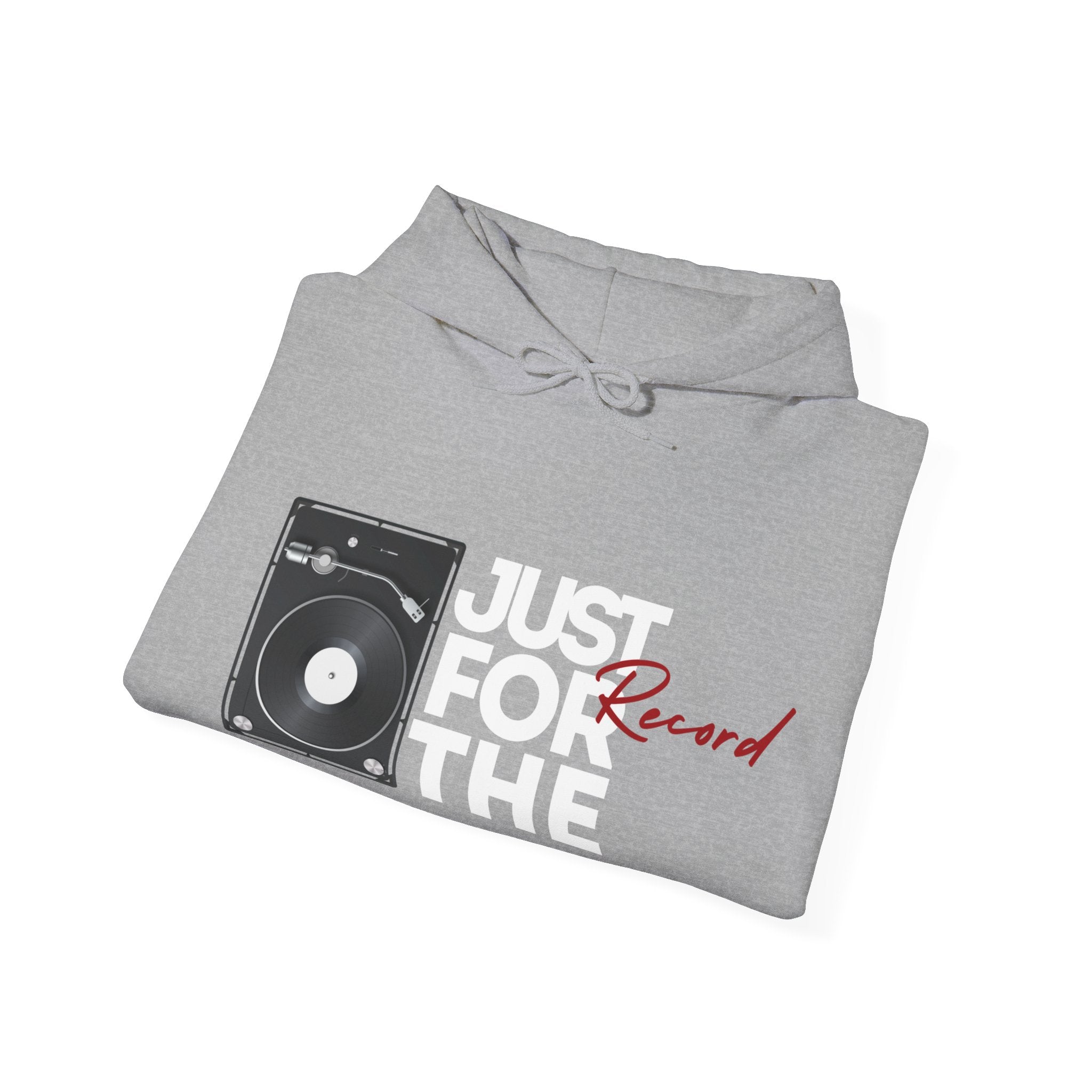 'Just for the Record' Men's Hoodie