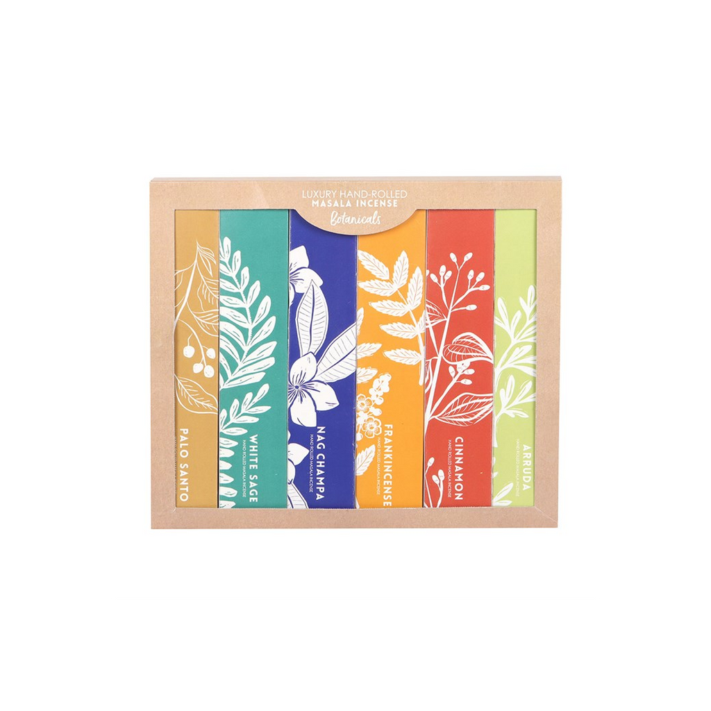 Exotic Botanical Masala Incense Stick Variety Set | Incense Sticks & Cones | Inspired Creative Gifts