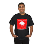 'In Case of Fire, Save My Vinyl' T-Shirt