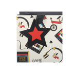 23cm Medium Retro 80s Print Gift Bag