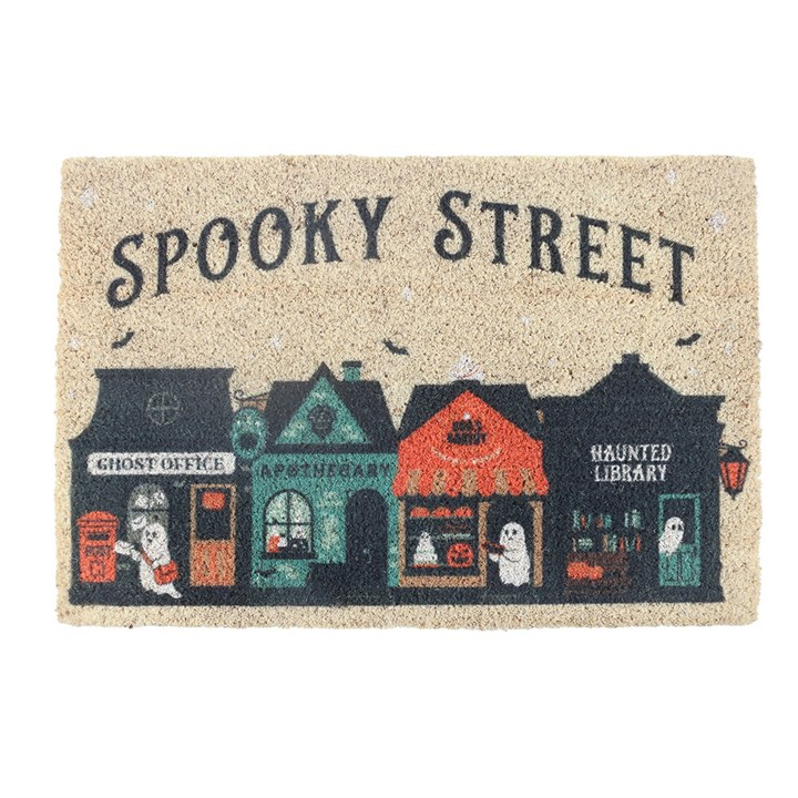 Natural Spooky Street Doormat | Door Mat | Inspired Creative Gifts