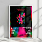 Foo Fighters "Wasting Light" Album Cover Poster - with Complete Tracklist