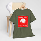 'In Case of Fire, Save My Vinyl' T-Shirt