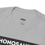 'Phonosaurus' Men's Vinyl T-Shirt