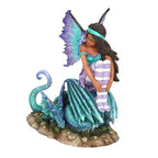 16cm Dragon Perch Fairy Figurine by Amy Brown | Inspired Creative Gifts | UK Supplier