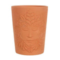 16cm Green Goddess Terracotta Plant Pot | Inspired Creative Gifts | UK Supplier