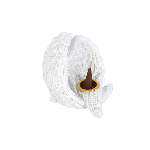 Angel Wing Resin Incense Cone Burner | Backflow Burners & Cones | Inspired Creative Gifts