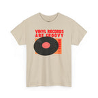 'Vinyl Records Are Groovy' Bold T-Shirt