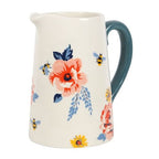 17cm Bee - utiful Floral Ceramic Flower Jug | Inspired Creative Gifts | UK Supplier