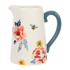 17cm Bee - utiful Floral Ceramic Flower Jug | Inspired Creative Gifts | UK Supplier