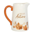 17cm Hello Autumn Ceramic Flower Jug | Inspired Creative Gifts | UK Supplier