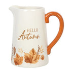 17cm Hello Autumn Ceramic Flower Jug | Inspired Creative Gifts | UK Supplier