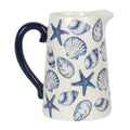 17cm Seashell Ceramic Flower Jug | Inspired Creative Gifts | UK Supplier