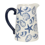 17cm Seashell Ceramic Flower Jug | Inspired Creative Gifts | UK Supplier