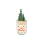Bah Humbug Orange & Clove Glass Candle with Tree | Candles