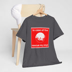 'In Case of Fire, Save My Vinyl' T-Shirt