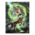 19x25cm Earth Element Sorceress Canvas Plaque by Anne Stokes | Inspired Creative Gifts | UK Supplier